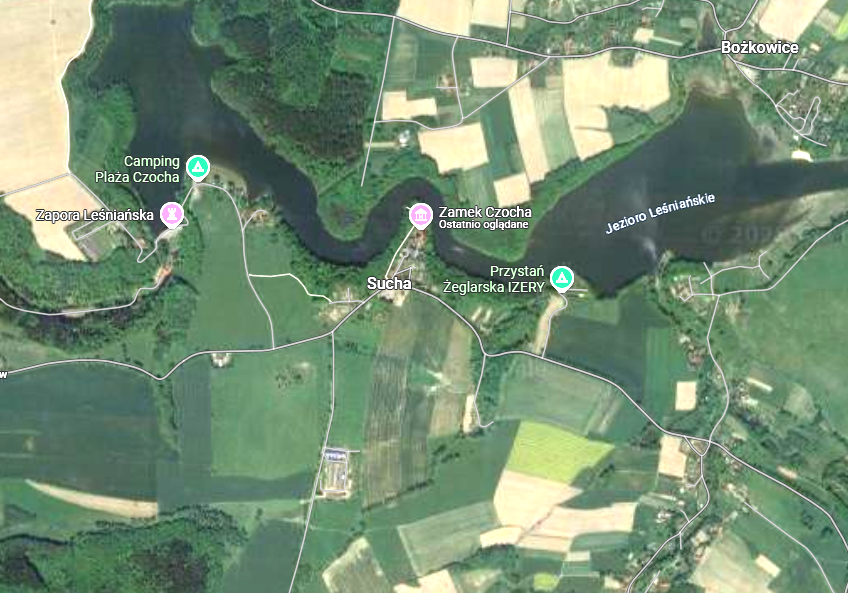 Zamek Czocha Mapa Google Warstwa Satelitarna 2.png